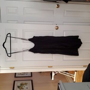 SHEIN plus size casual wide leg jumpsuit w/straps.